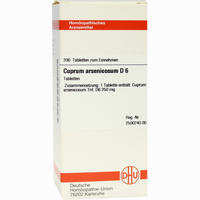 Cuprum Arsenic D6 Tabletten 200 Stück