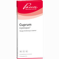 Cuprum - Injektopas Ampullen 10 x 2 ml