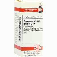 Cuprum Oxyd Nigrum D10 Globuli 10 g
