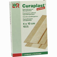 Curaplast Sensitive Wundschnnellverband 4x10cm Pflaster 10 Stück