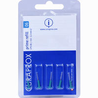Curaprox Cps 06 Fine 0,6- 2,2mm Interdentalbürste Türkiszbu 5 Stück