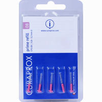 Curaprox Cps 08 Fine 0,8- 3,2mm Interdentalbürsten Pink 5 Stück