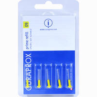 Curaprox Cps 09 Interdentalbürsten 0,9- 4mm Gelb Zahnbürste 5 Stück