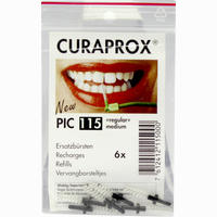Curaprox Pic 115 Regular Medium Black 6 Stück