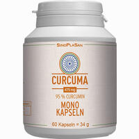 Curcuma 475 Mg 95% Curcumin Mono- Kapseln 60 Stück