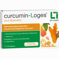 Curcumin- Loges Plus Boswellia Kapseln 60 Stück