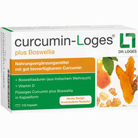 Curcumin- Loges Plus Boswellia Kapseln 120 Stück