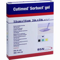 Cutimed Sorbact Gel Kompressen 7.5x7.5 Cm Tora Pharma 10 Stück