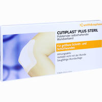Cutiplast 10x19.8 Cm Plus Steril Verband 5 Stück