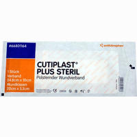Cutiplast 10x24.8cm Plus Steril Verband 1 Stück