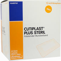 Cutiplast 10x7.8cm Plus Steril Verband 55 Stück