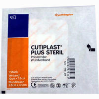 Cutiplast 10x7.8cm Plus Steril Verband 1 Stück