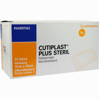 Cutiplast 15x7.8cm Plus Steril Verband 55 Stück
