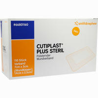 Cutiplast 5x7cm Plus Steril Verband 110 Stück