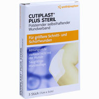 Cutiplast 5x7cm Plus Steril Verband 5 Stück