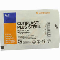 Cutiplast 5x7cm Plus Steril Verband 1 Stück