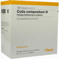 Cutis Compositum N Ampullen 100 Stück