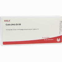 Cutis (feti) Gl D5 Ampullen 10 x 1 ml