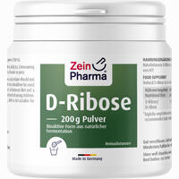 D- Ribose Pulver 200g Aus Fermentation 200 g