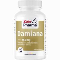 Damiana Kapseln 450mg 5:1 Blattextrakt 100 Stück