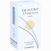 Deacura 2.5mg Tabletten 50 Stück