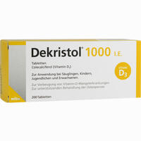 Dekristol 1000 I.e. Tabletten 200 Stück