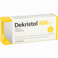 Dekristol 400 I.e. Tabletten 100 Stück