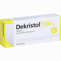 Dekristol 500 I.e. Tabletten 50 Stück