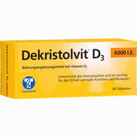 Dekristolvit D3 4000 I.e. Tabletten 60 Stück