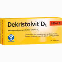 Dekristolvit D3 5600 I.e. Tabletten 30 Stück