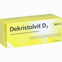 Dekristolvit D3 800 I.e. Tabletten 90 Stück