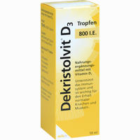 Dekristolvit D3 Tropfen 800 I.e. 10 ml