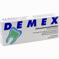 Demex Zahnschmerztabletten 20 Stück