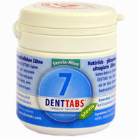 Denttabs- Zahnputztabletten Stevia- Mint 125 Stück
