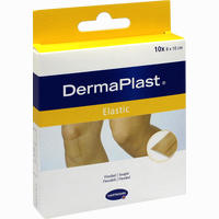 Dermaplast Elastic 8x10cm Pflaster 10 Stück