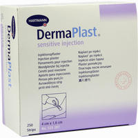 Dermaplast Injektionspflaster 4x1,6cm 250 Stück