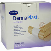 Dermaplast Sensitive 8cm X 5m Pflaster 1 Stück