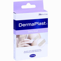 Dermaplast Sensitive Pflasterstrips 19x72mm 20 Stück