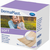 Dermaplast Soft 8cmx5m Pflaster 1 Stück