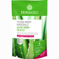 Dermasel Totes Meer Badesalz + Aloe- Vera Spritzampullen 1 Packung