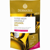 Dermasel Totes Meer Badesalz + Arganöl Kombipackung 1 Packung