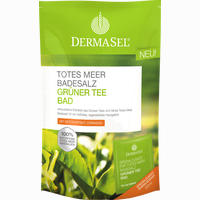 Dermasel Totes Meer Badesalz + Grüner Tee Kombipackung 1 Packung