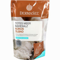 Dermasel Totes Meer Badesalz + Kokos Kombipackung 1 Packung