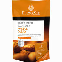 Dermasel Totes Meer Badesalz + Mandel Spa Kombipackung 1 Packung