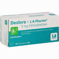 Deslora- 1a Pharma 5mg Filmtabletten 50 Stück