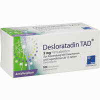 Desloratadin Tad 5mg Filmtabletten 100 Stück