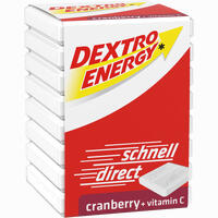 Dextro Energy Cranberry + Vitamin C Würfel 46 g