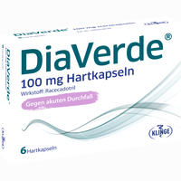 Diaverde 100 Mg Hartkapseln 6 Stück