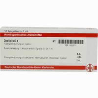 Digitalis D4 Ampullen 10 x 1 ml