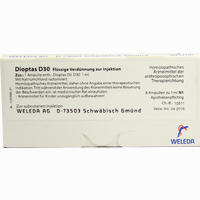 Dioptas D30 Ampullen 8 Stück